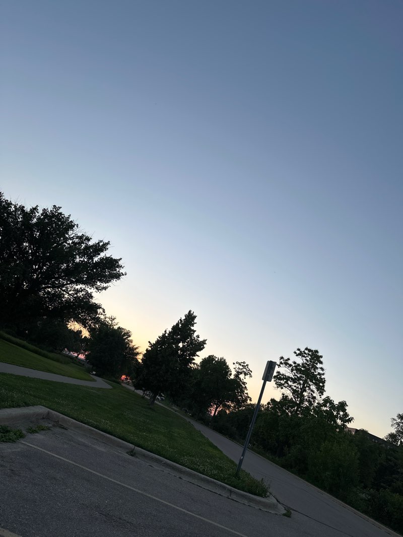 walking near me in Tenney Park in summer