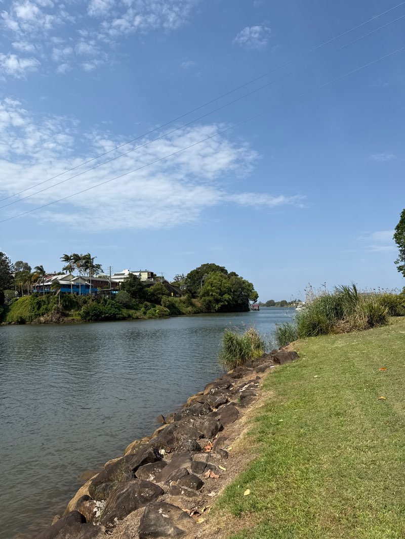walking near me in Budd Park in spring