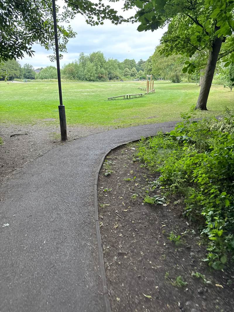 walking near me in Bath Grounds in summer