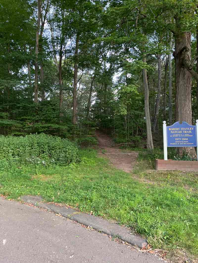 walking near me in Churchill Park in autumn