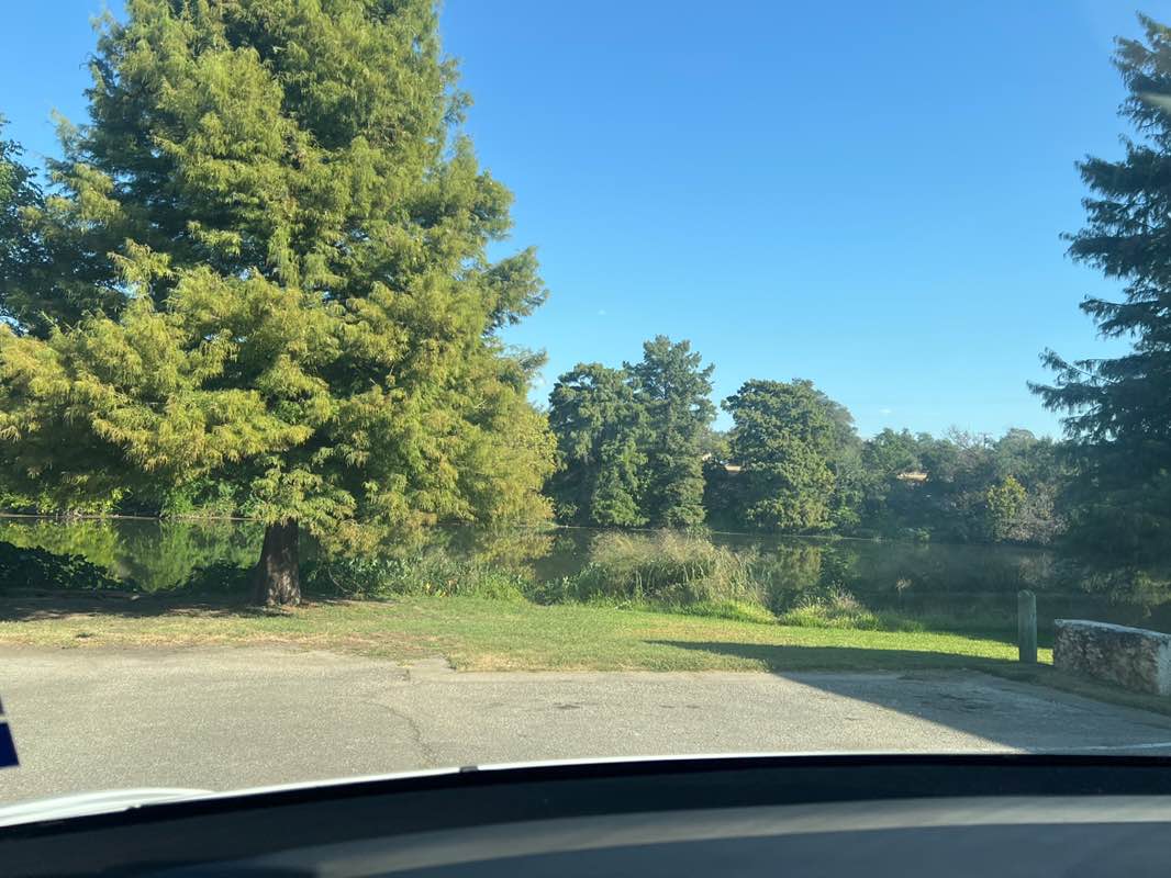 walking near me in Veterans Park in autumn