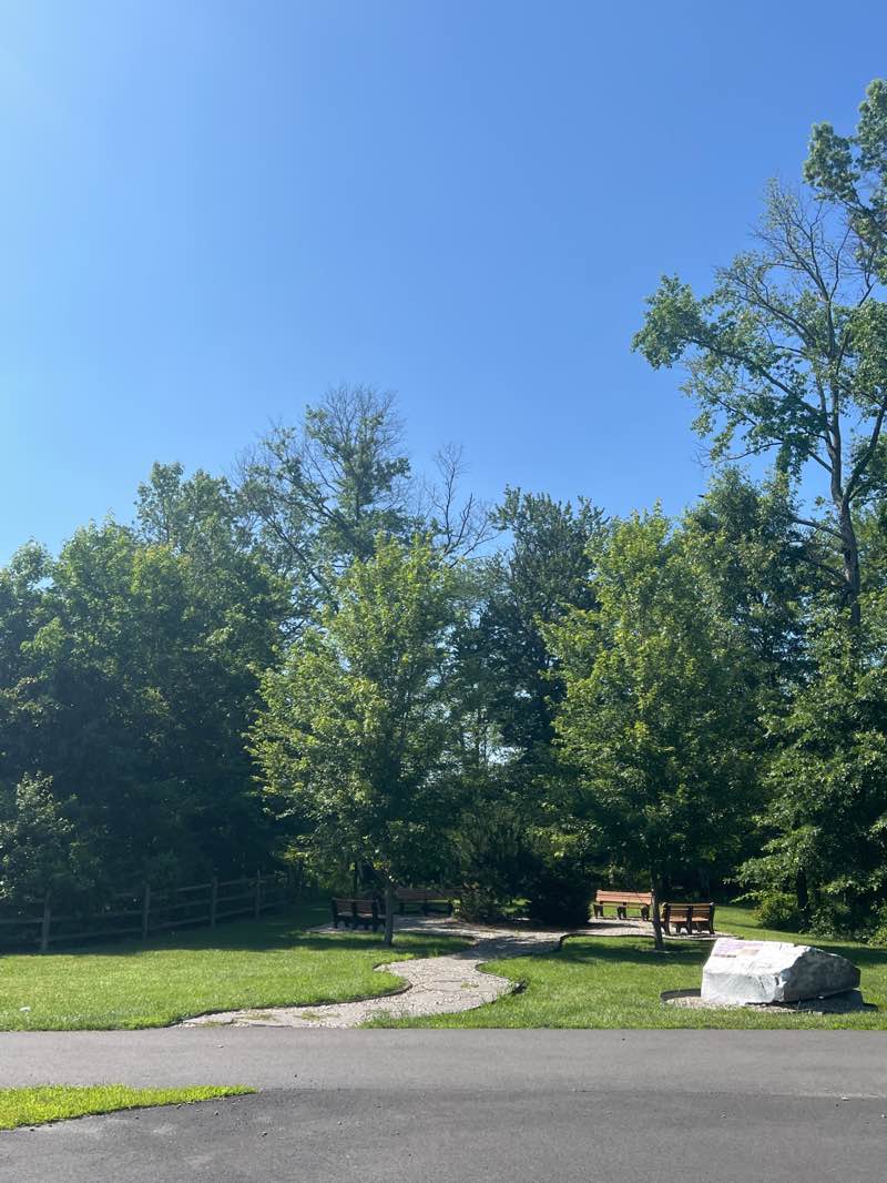 walking near me in North Brunswick Community Park in summer