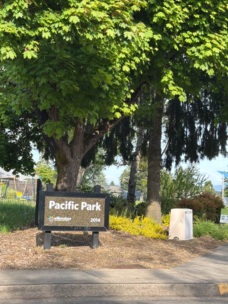 walking near me in Pacific Park in spring