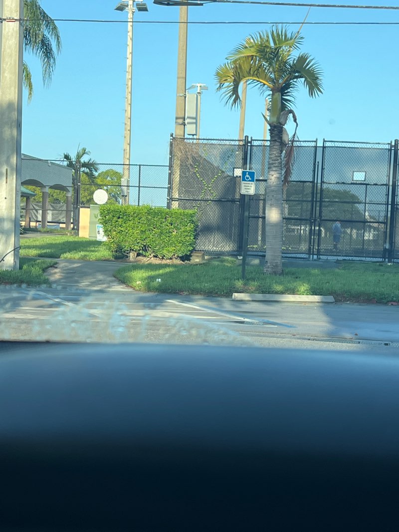 walking near me in David Park & Tennis Center in autumn