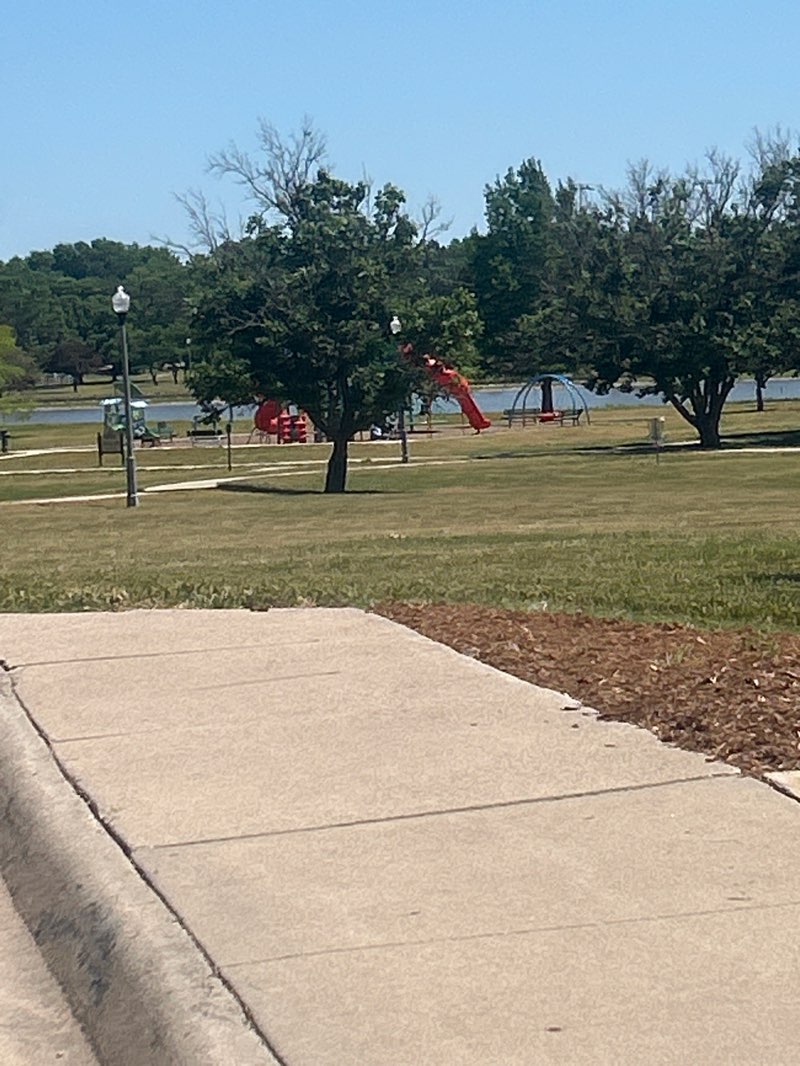walking near me in Wall Bicentennial Park in summer