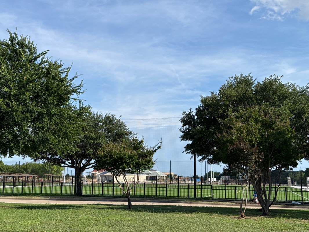 walking near me in McKinney Soccer Complex at Craig Ranch in summer