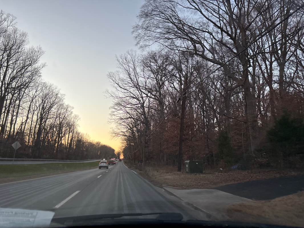walking near me in Backlick Stream Valley Park in winter