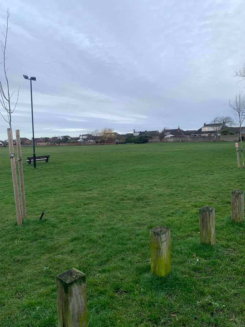 walking near me in Ramsgate Park in spring