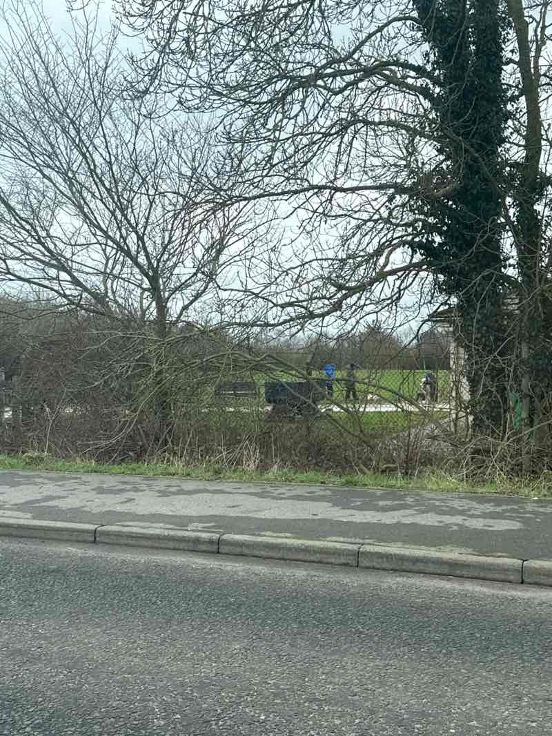 walking near me in Barlborough Country Park in winter