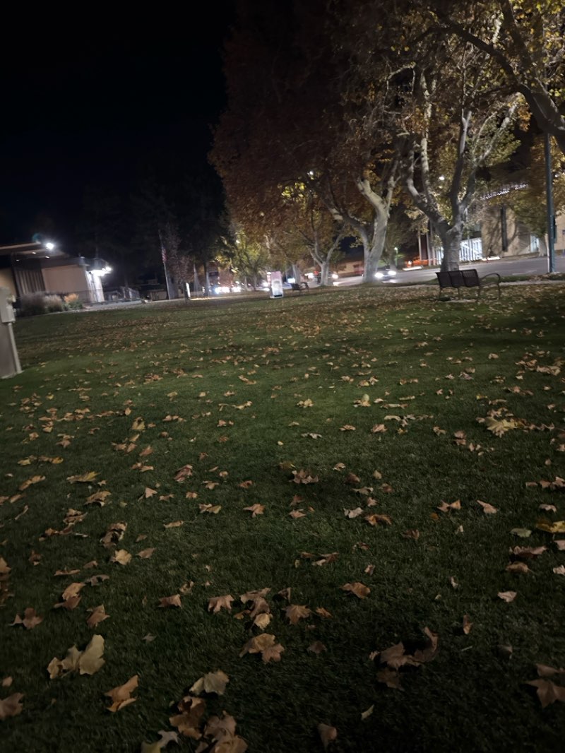 walking near me in Spanish Fork City Park in autumn