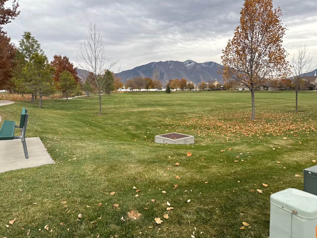 walking near me in Ray Arthur Wing Park in autumn