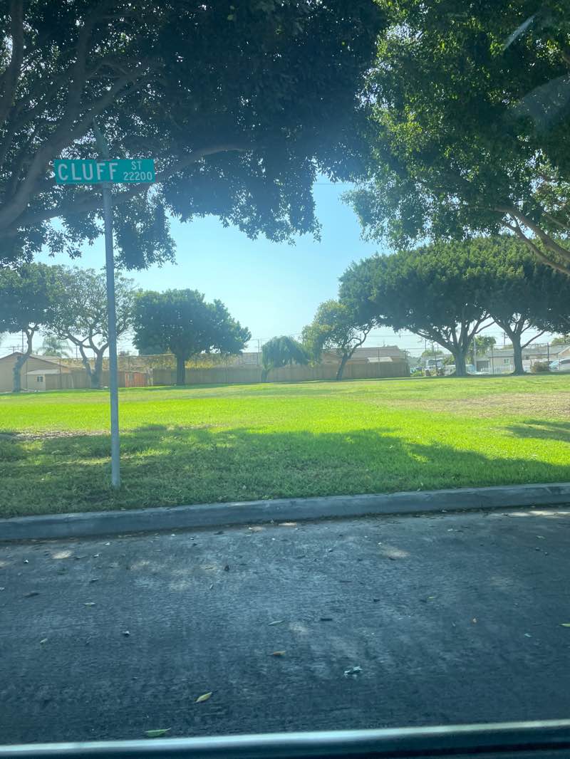 walking near me in Calas Park in autumn