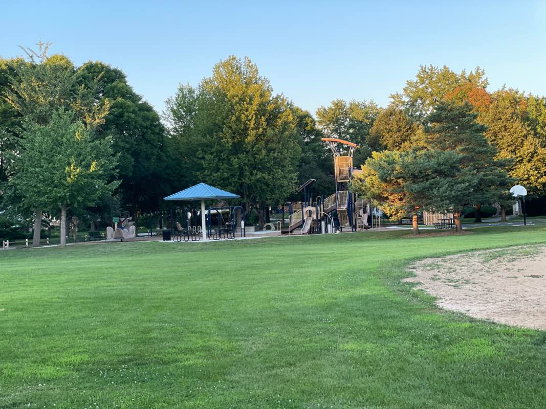 walking near me in Owen Park in autumn