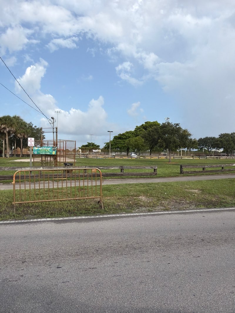 walking near me in Miami Carol City Park in summer