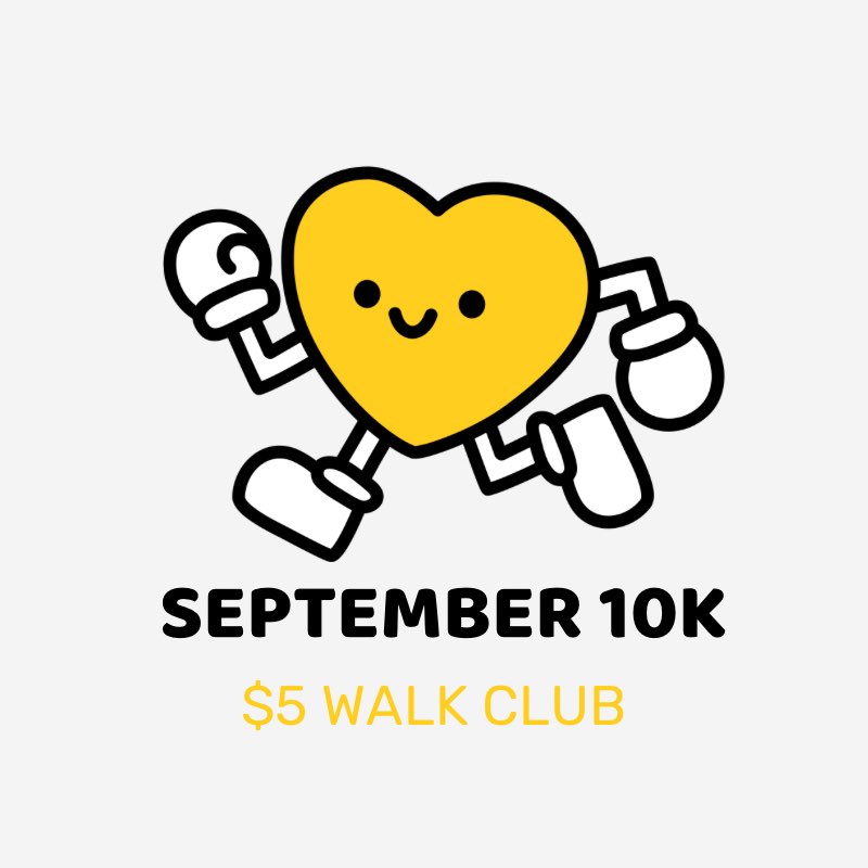 $5 Walk Club - 10K steps Darya post image