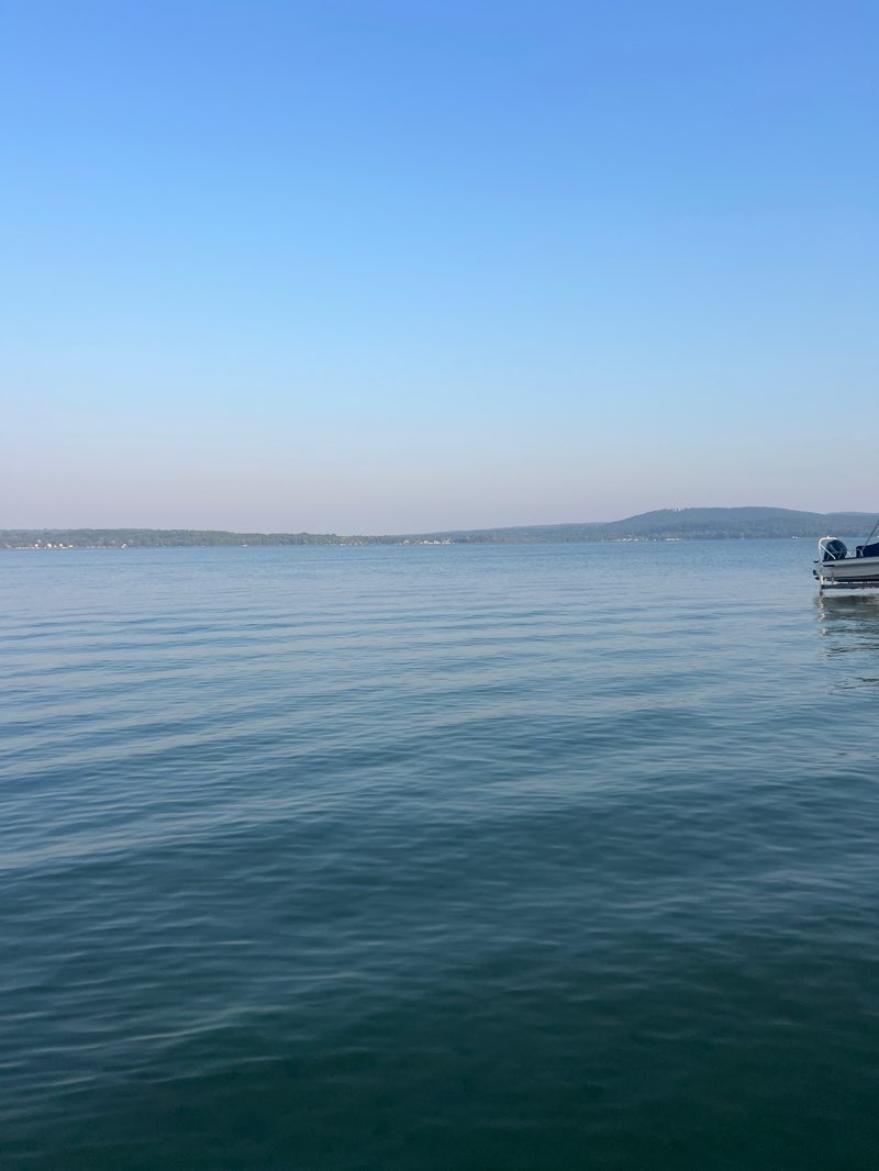 walking near me in Solon Township Beach Park in autumn