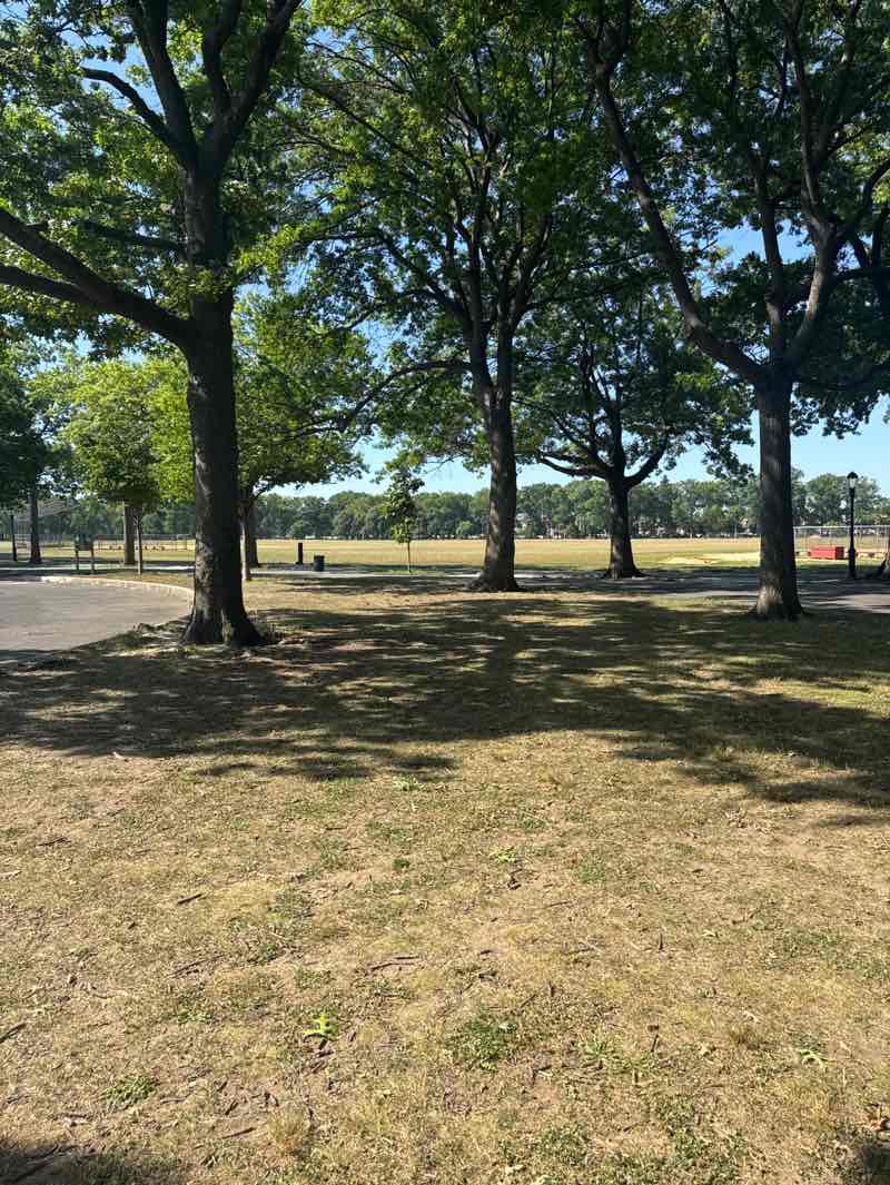 walking near me in Marine Park in summer