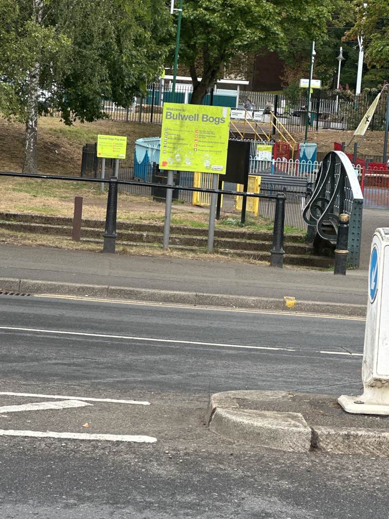 walking near me in Bulwell Bogs in autumn
