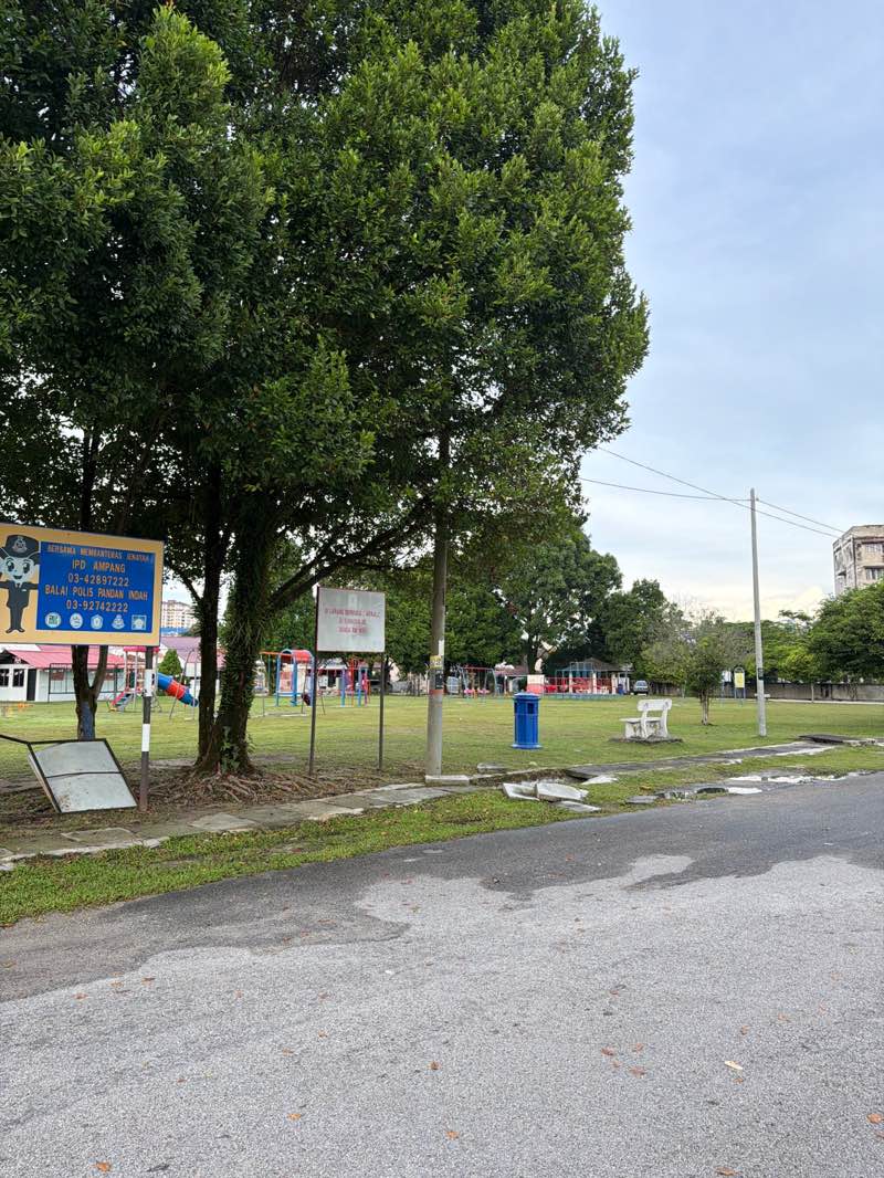 walking near me in Mini Playground in autumn
