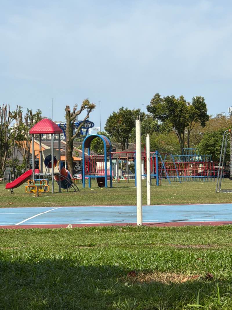 walking near me in Mini Playground in winter