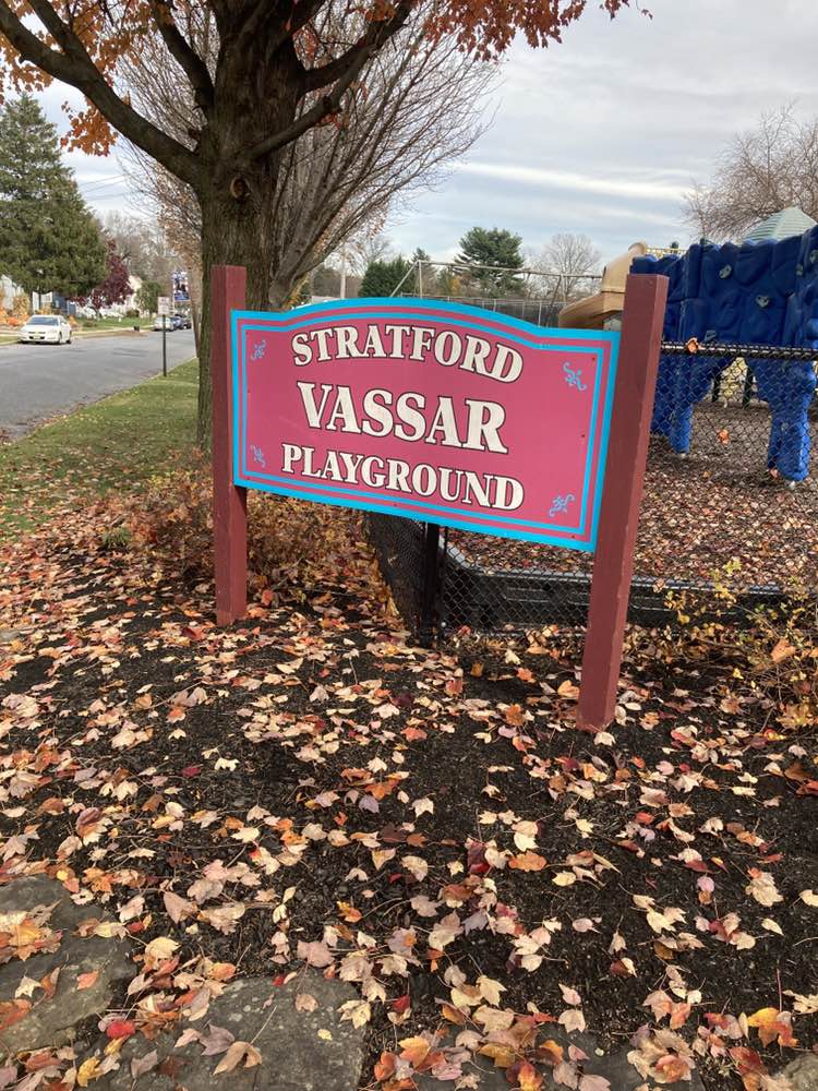walking near me in Vassar Park in autumn