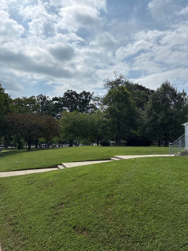 walking near me in Mary Wood Park in autumn