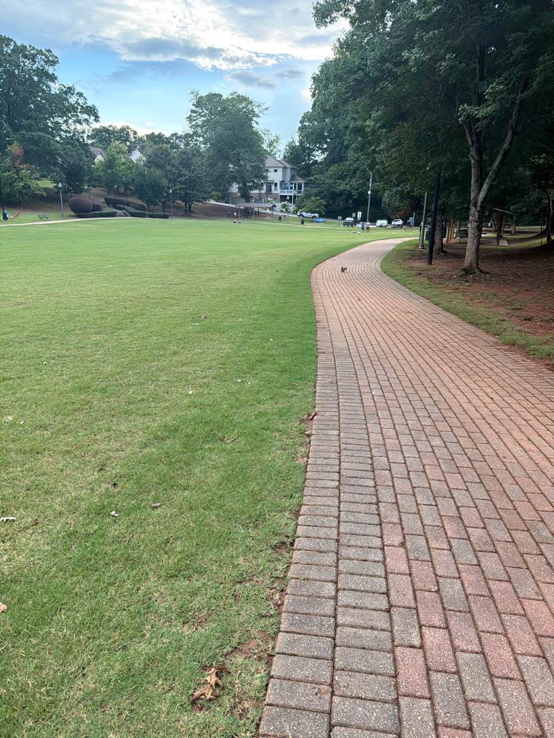 walking near me in Barrett Park in summer