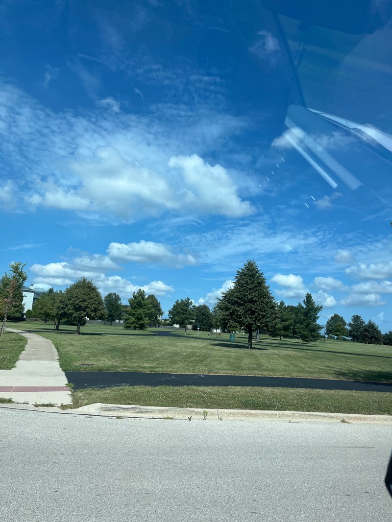 walking near me in Fairfield Way Park in autumn