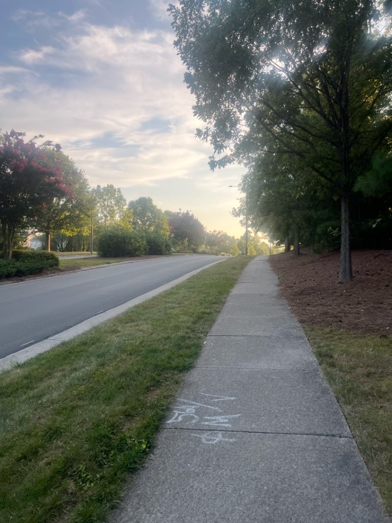 walking near me in Brightleaf at the Park in autumn