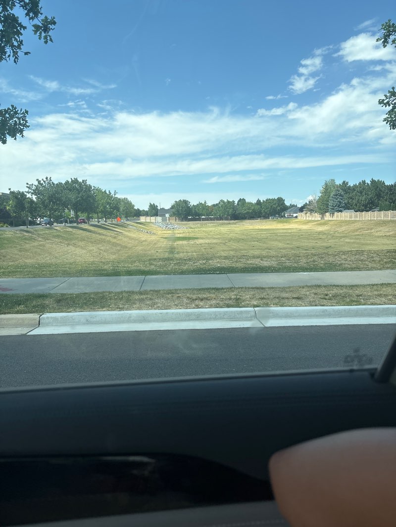 walking near me in District Detention Basin Park in summer