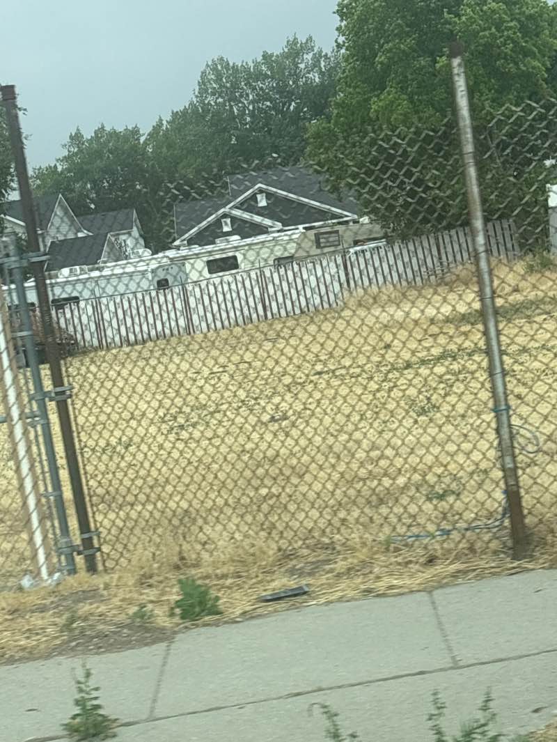 walking near me in LDS Church field in summer
