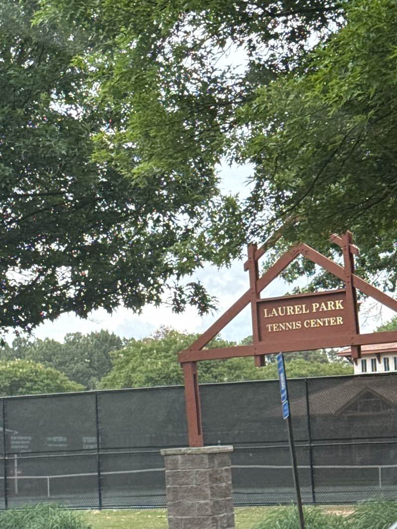walking near me in Laurel Park in summer