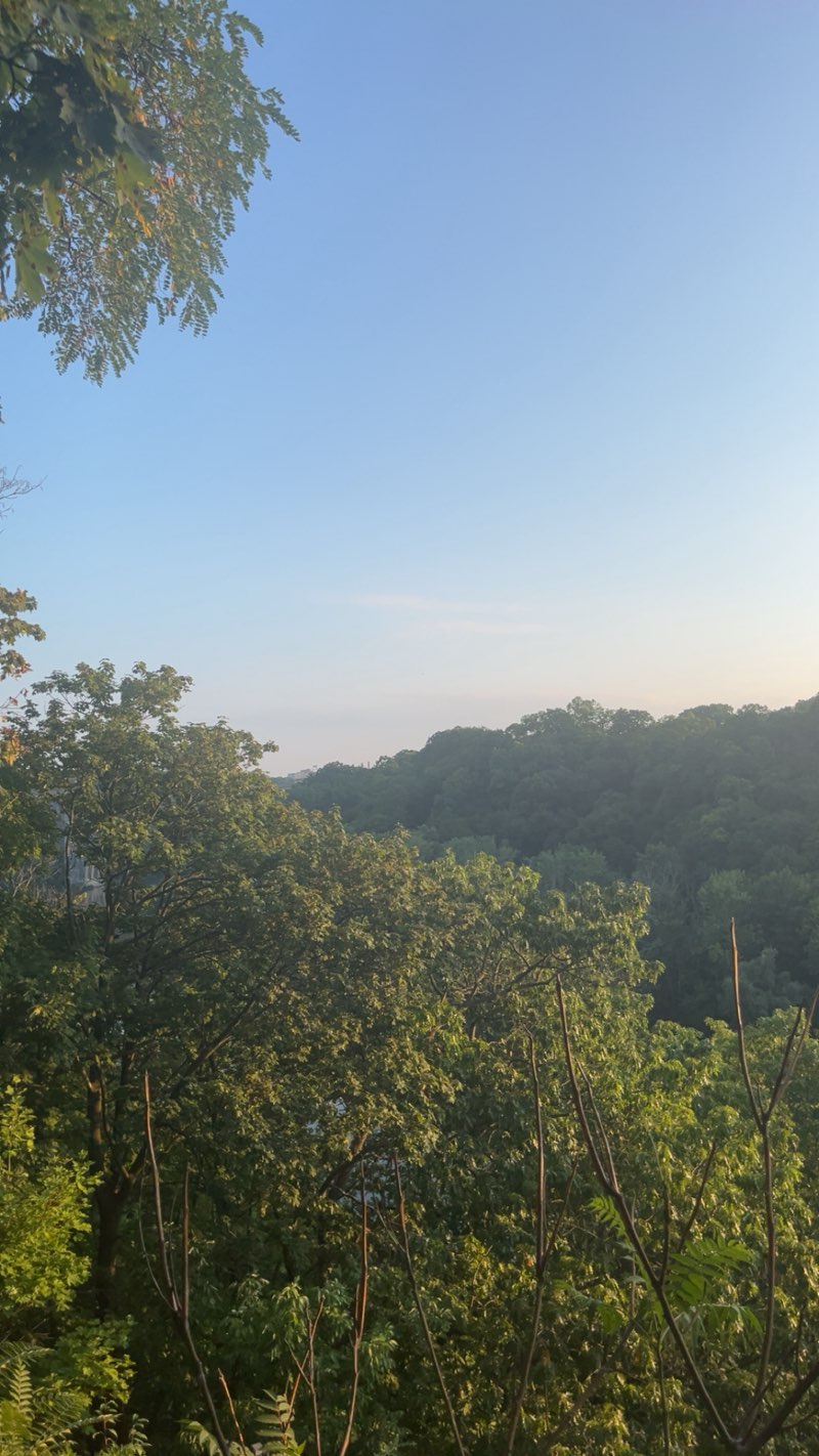 walking near me in Seneca Park in autumn