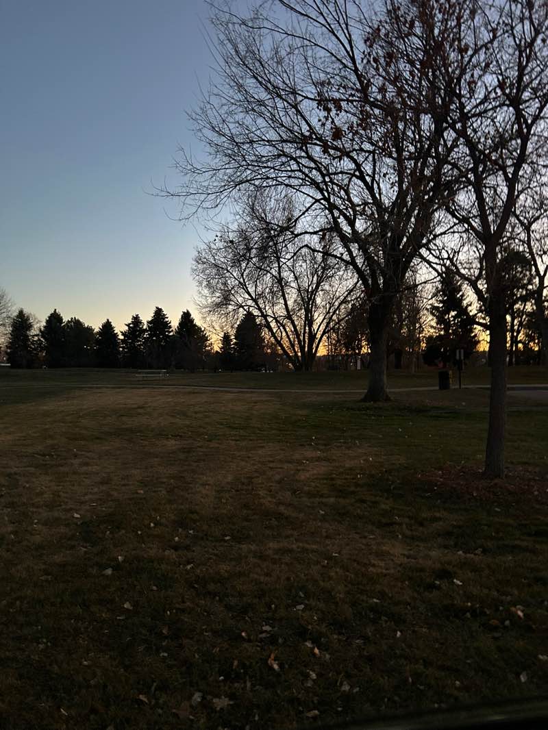 walking near me in Richards-Hart Estate Park in winter