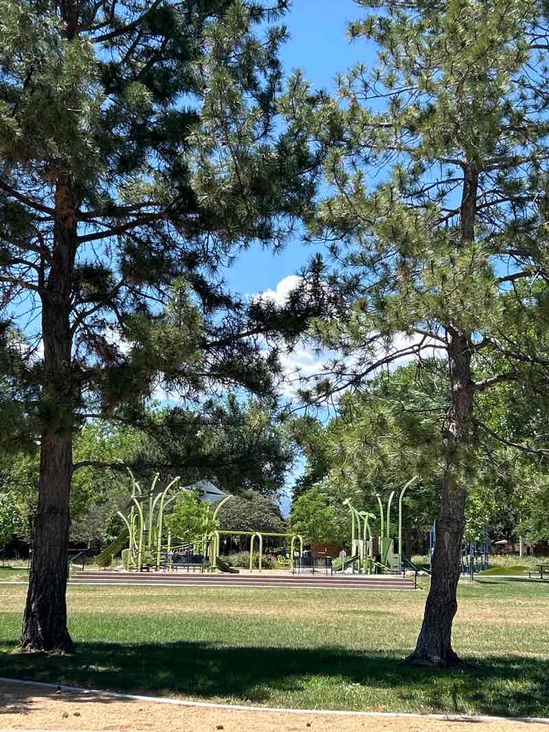 walking near me in Marge Roberts Park in summer