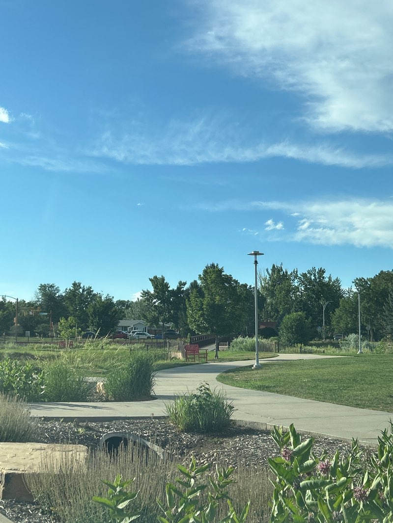 walking near me in Ralston Central Park in summer