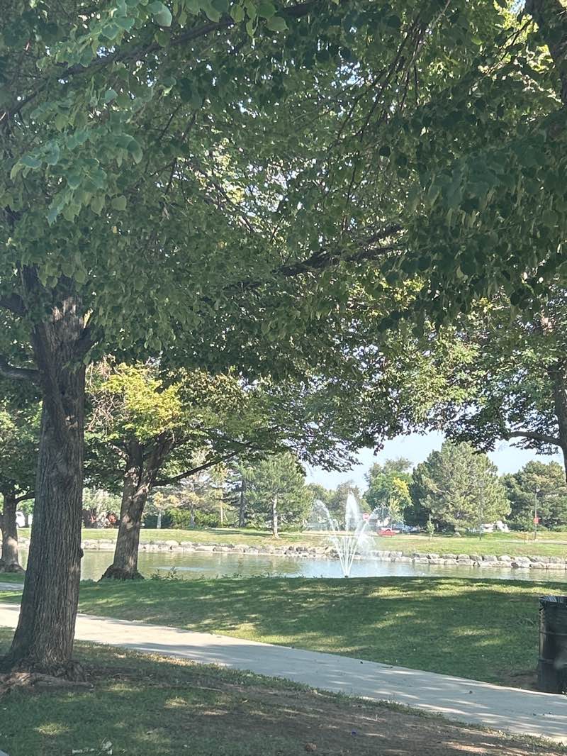 walking near me in O'Kane Park in summer