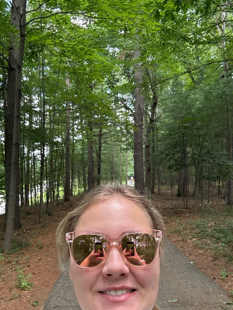 walking near me in Carson Park in autumn