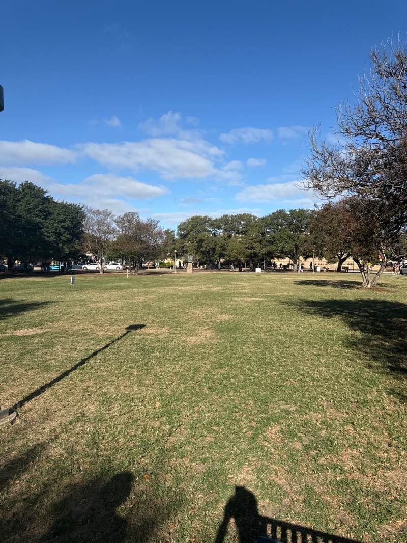 walking near me in Spence Park in autumn