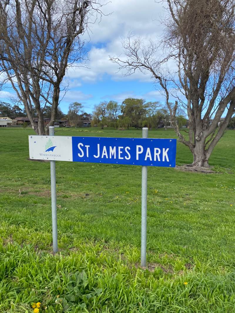 walking near me in St James Park in spring