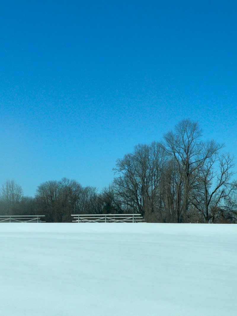 walking near me in Media Little League in winter