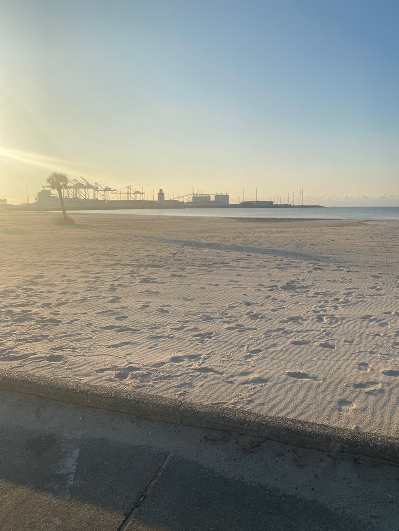 walking near me in Preservation Oaks Beach Park in autumn