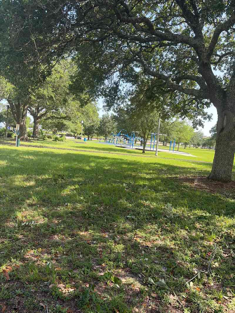 walking near me in West Side Park in summer