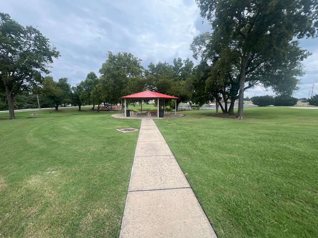 walking near me in Haskell Park in autumn