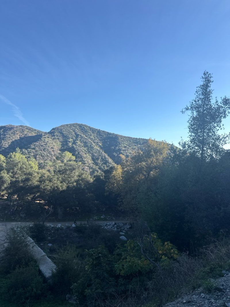 walking near me in Angeles National Forest in winter