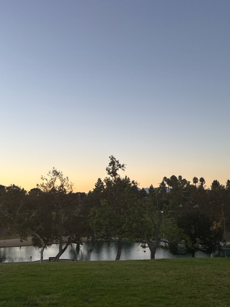 walking near me in La Mirada Community Regional Park in autumn