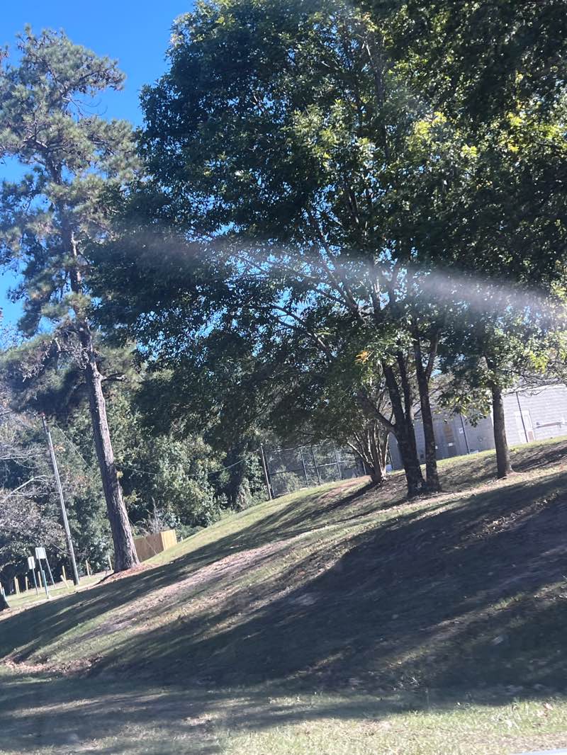 walking near me in Double Churches Park in autumn