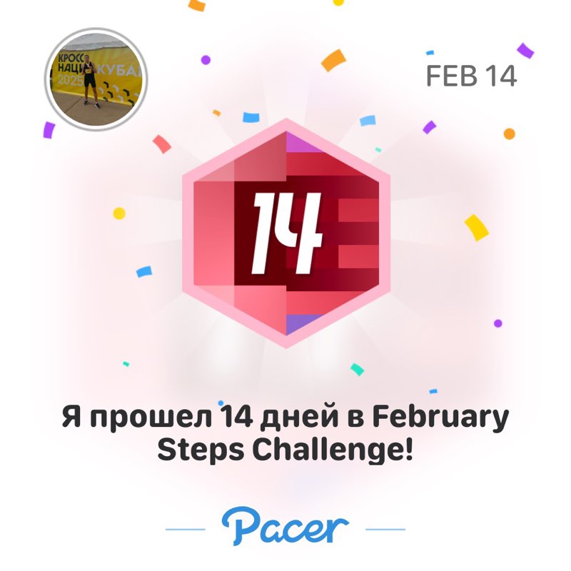 Pacer_Краснодар 🚶✅❤️ Максим🇷🇺🐯 post image