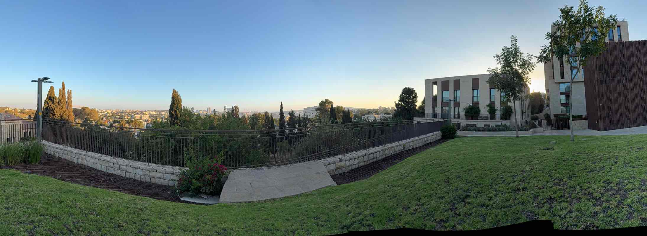 walking near me in HaShoshanim Garden in autumn