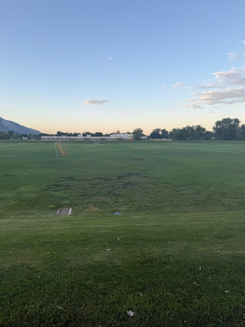 walking near me in Orton Park in autumn